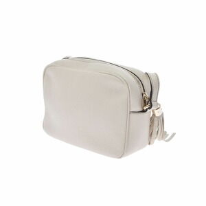 Gucci White Bag Disco Leather Shoulder SoHo